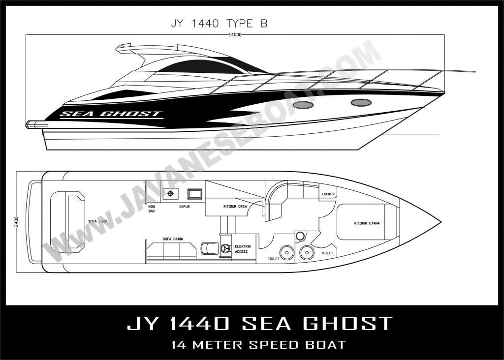 JY 1440 SEA GHOST BLACK